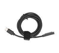 DouWen MO Adaptador de cable de alimentación tipo C macho, cable de carga USB-C para de segunda generación, carga rápida PD de 45 W/65 W/90 W, cable de conversión duradero de PVC y