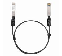 DouWen MO AIQ - YP19020 Câble de données en cuivre QSFP28 vers 2xQSFP28, 1 m, câble de transmission haute vitesse à canal unique de 10 Gbps, plaqué argent pour centres de données, serveurs