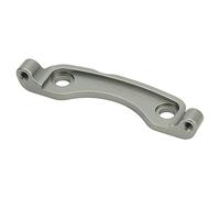 DouWen MO Bloque Fijo de dirección RC de aleación de Aluminio, Pieza contigua de dirección metálica para Coche RC ZD Racing DBX10 10421S, 10423S y 10427S a Escala 1/10, Pieza de