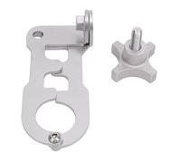 DouWen MO Jack Handle Keeper, Metal Lockable Jack Handle Holder, High Strength Scissor Like Design with Screw for Off Road Vehicle Maintenance and Tool Security