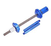 DouWen MO TOOPRE Herramienta de prensa de soporte inferior para auriculares de bicicleta, prensa de bicicleta de montaña, herramientas de instalación, diseño moleteado CNC con mango de