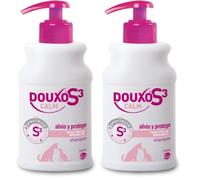 DOUXO S3 Calm Champú para Perros y Gatos - Higiene para Pieles sensibles - Alivia y Protege - Fragancia hipoalergénica - 200ml (Paquete de 2)