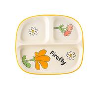 DouYuan Platos Divididos en 3 Ceramica, Plato Porciones Dieta Adultos, Platos Control de Raciones para Hogares, Restaurantes, Hoteles