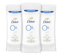 Dove 0% de desodorante de aluminio sensible 3 conteo de desodorante no irritante para el cuidado de las axilas de aluminio desodorante libre de alumi