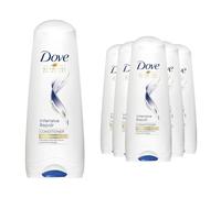 Dove Acondicionador Reparación Intensa para pelo dañado, nutre y fortalece - Pack de 6 x 350ml
