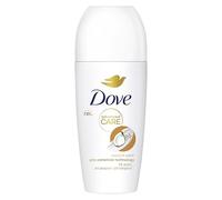 Dove Advanced Care - Desodorante antitranspirante de coco con crema hidratante a base de plantas Roll On para protección contra olores de 48 horas, 6 x 50 ml