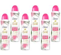 Dove Advanced Care - Desodorante antitranspirante en spray Summer Care Limited Edition aloe vera y agua de rosas con tecnología de hidratación de la piel, 0% alcohol, 72 h, 150 ml (6 unidades)
