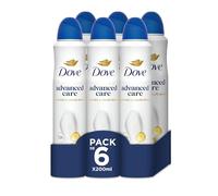 Dove Advanced Care Desodorante Original Protección 72 horas Spray 200ml x6