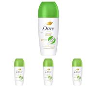 Dove Advanced Care Desodorante Roll-On Pepino Protección 72 horas desodorante antitranspirante 50ml (Paquete de 4)