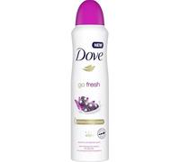 Dove Advanced Care Go Fresh Açaí Desodorante Spray con fórmula hidratante y agradable al tacto, sin alcohol, piel seca hasta 72 horas, desodorante para hombre y mujer, 6 unidades de 150