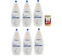 Dove bagnodoccia idratante - Baño de espuma para baño (suavidad y cuidado, 6 x 700 ml, 400 g)
