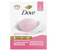 Dove Beauty Bar, color rosa, 4 oz, 2 bares de Dove