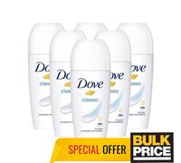 Dove Classic Roll-on Mujer Desodorante 48H Sudor Olor Protección Confiable Pa...