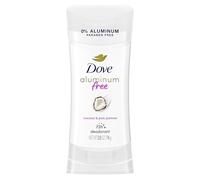Dove - Desodorante en barra sin aluminio, no irritante para el cuidado del antebrazo y jazmín rosa Kindest, 75 g