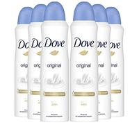 Dove Desodorante en spray original, 6 unidades (6 x 150 ml)