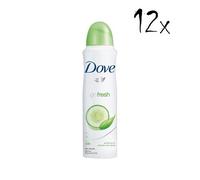 Dove Desodorante Go Fresh antitraspirant de pepino, té verde, 12 unidades, 150 ml