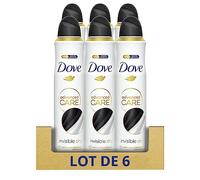 DOVE Desodorante original Advanced Care para mujer, antitranspirante, tecnología antimanchas blancas, cuidado de axilas (6 x 200 ml)