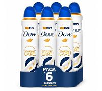 Dove Desodorante Original Protección 72 horas Spray 250ml, pack de 6 unidades
