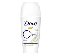 Dove Desodorante Roll-On Original 0% desodorante sin sales de aluminio con crema de cuidado 1/4 y 48 horas de protección, 6 x 50 ml