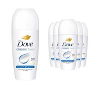 Dove Desodorante Roll-On Protección 48 horas Cuidado Esencial Classic 50ml x6