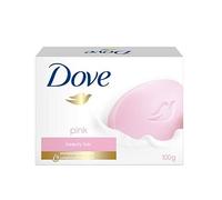 Dove - Jabón rosa (6 unidades, hidrata la piel durante todo el día, 100 g)