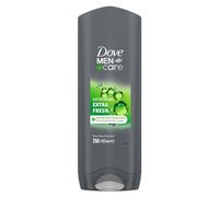 Dove, Dove Men+Care Gel de ducha 3 en 1 hidratante para cuerpo, cara y cabello, con tecnología MicroMoisture, hidrata las 24 horas, 250 ml