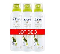 DOVE: espuma de ducha extragrasa al aceite de coco, 200 ml, 3 envases
