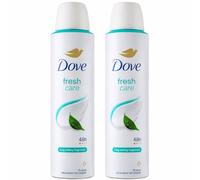 Dove Fresh Care Desodorante en Spray Antitranspirante 48H, sin alcohol, con crema hidratante 1/4, 150 ml (2)