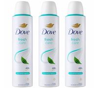 Dove Fresh Care Desodorante en spray antitranspirante 48H, sin alcohol, con crema hidratante 1/4, 150 ml (3)
