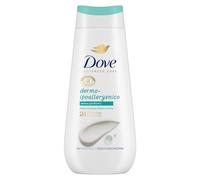 Dove Gel de Ducha Hipoalergénico Dermo Gel de Ducha Hidratante Fórmula Suave en el Microbio de la Piel Hidratante Hidratante Vegetal Libre de SLES Baño de Ducha para Mujeres y Hombres 225 ml