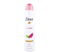 6 x Natural Dove Go Fresh Spray Granada Desodorante Cuerpo