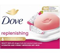 Dove jabón en pastilla Dragon Fruit para cara, cuerpo y manos, 90 g (Paquete de 5)
