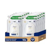 Dove Jabón Líquido de Manos Original Recarga 500ml, pack de 10 unidades