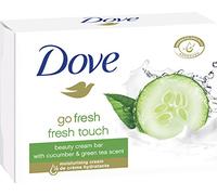 Dove Lavado pieza crema Bar jabón Go Fresh Fresh Touch (Pack de 8, 8 x 100 gramos)