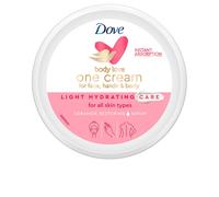 Dove LIGHT HYDRATING CREAM - Crema Hidratante Ligera para Cara, Cuerpo y Manos - 250 ml