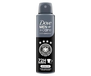 Dove Men+Care Advanced Anti-Transpirant Invisible Dry Aerosol contra las huellas blancas protege 72 horas del olor corporal y el sudor, 150 ml, 1 unidad