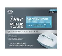 Dove Men+Care Body and Face Bar, Clean Comfort 4 oz, 8 Bar by Dove