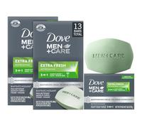 Dove Men+Care Body and Face Bar, Extra Fresh 4 Oz, 6 Bar (Pack of 2) by Dove