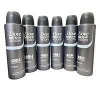 Dove Men + Care Classic Deodorant Spray - 6 x 150 ml