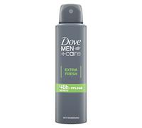 Dove Men+Care Desodorante en spray antitranspirante Extra Fresh protege 48 horas contra el olor corporal y el sudor, 150 ml, 1 unidad