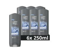 Dove Men+Care Gel de ducha 3 en 1 para cuerpo, cara y cabello, Cool Fresh, 250 ml