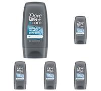 Dove Men+Care Gel de Ducha Clean Comfort botella 55ml (Paquete de 5)