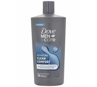 Dove Men+Care - Gel de ducha (cuerpo, cara, cabello) Hydrating Clean Comfort (6 unidades, 700 ml)