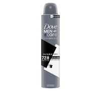 Dove Men+Care Invisible Dry - Desodorante para hombres con crema hidratante 1/4, aerosol antitranspirante para 72 horas, protección contra el sudor y los olores, 200 ml