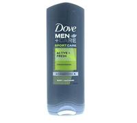 Dove Men + Care Sport Active - Gel de ducha para hombre (6 unidades, 250 ml)