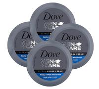 Dove Men+Care Ultra-Hydra Cream with 24 Hour Moisturization, 2.53 FL OZ (Pack of 4)