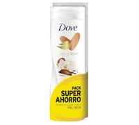 Dove Pack Ahorro Crema Hidratante Corporal con Manteca de Katiré y Vainilla para piel seca - Pack de 2 x 400ml