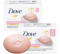 Dove Pink Beauty Cream Bar Soap, 100 gramos, 3,5 onzas (paquete de 8)