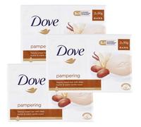 Dove Purely Pampering - Jabón para pampering (6 unidades, manteca de karité, 100 g)