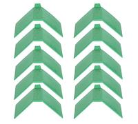 Dove Rest Stand Pigeon Perches Roost Frame 10PCS Plastic Small Green Anti Skid Design Bird Supplies for Pigeons Doves and Other Birds
